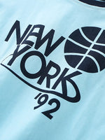 Children's New York Basketball Graphic Casual T-Shirt