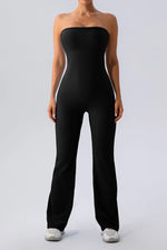 Sleeveless Straight Active Jumpsuit - Ladyez