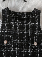 Children's Ribbed Knit Top and Dress Set