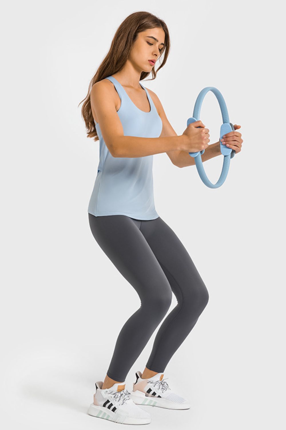 Millennia High Waist Ankle-Length Yoga Leggings - Ladyez