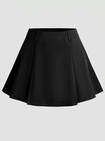 Pleated Mini Skirt