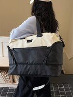 Two-Tone Duffle Bag