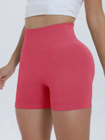 High Waist Active Shorts - Ladyez