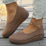 Hollow-Out Casual Loafers