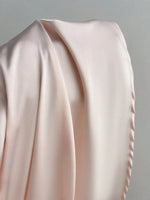 Satin Backless Halter Neck Dress