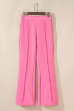 High-Waisted Bootcut Pants