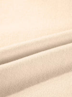 Front Center Seam Drop Shoulder Solid Sweater