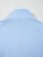 Half Zip Short Sleeve Polo and Shorts Set