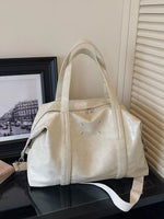 Vintage Style Leather Travel Bag