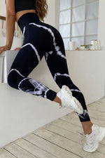 Slim Fit High Waist Long Active Pants - Ladyez