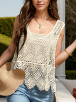 Cutout Wide Strap Cover-Up - Ladyez