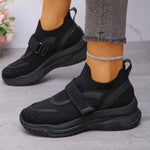 Round Toe Mesh Sneakers