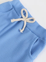 Children's Striped Polo Shirt & Pants Set