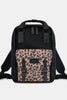 Himawari Contrast Waterproof Nylon Backpack Bag