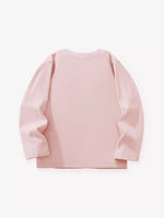 Children's Cute Rabbit Long Sleeve T-Shirt