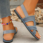 Open Toe Mesh Sandals