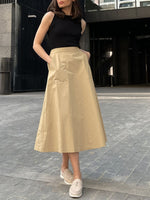 A-Line Pocket Skirt