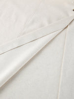 Contrast Trim Button Front Tube Maxi Dress
