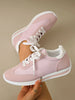 Round Toe Lace Up Sneakers