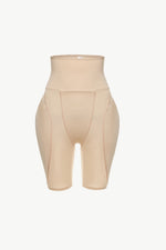 Full Size High Waisted Pull-On Shaping Shorts - Ladyez