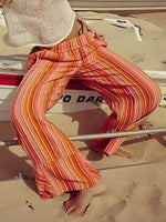 Striped Wide Leg Pants
