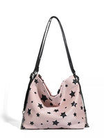 Star Print Chain Shoulder Bag