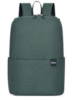 Solid Color Nylon Backpack Bag