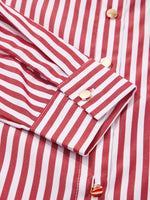 Striped Button-Up Long Sleeve Shirt