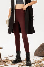 High Waist Skinny Active Pants - Ladyez