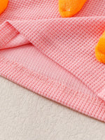 Children's Carrot Sleeveless Top & Shorts Set