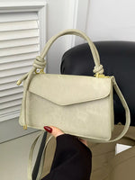 Flap Crossbody Bag with Top Handle