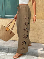 Casual Wide-Leg Pants