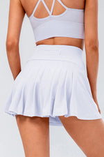 High Waist Pleated Active Skirt - Ladyez