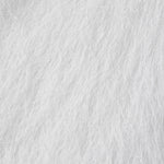 Women's 2026 Trendy White Fluffy Fur Sleeveless Cropped Top Soft Fuzzy Blouse Casual Party Daily Streetwear Fashion Top
