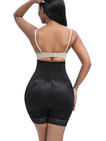 [Women's Shapewear] 1-piece set of women's butt-lifting and tummy-control shaping shorts, high-waisted shaping shorts, flat-leg