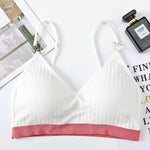Women Padded Bras Top Seamless Bra Tank Top No Rims Underwear Summer Tube Top Female Sexy Lingerie Backless Brassiere