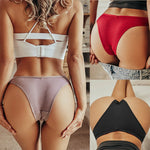 3Pcs/Set Cotton Women Briefs Sexy Seamless Brazilian Panties Female Low Rise Underwear Breathable Underpants Girls M-XL Intimate