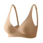 Women Seamless Bra Jelly Strip Wireless Push Up Bralette S-XL Top Sexy Lingerie Soft Tank Lady Breathable Underwear Breast Lift