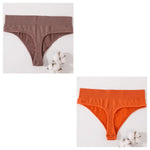 2Pcs/Set Women Panties High Waist Panties Sexy Bodyshaper Thongs Female Underpants Seamless Underwear Sports G-string Intimates