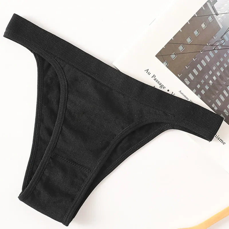 1 Pack Women Seamless Briefs Brazilian Panties Soft Cotton Gusset Sexy Lingerie Ladies Comfort Stretchy Underwear M-L