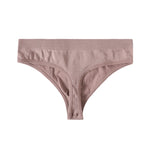 5Pcs/SetWomen Panties Low Rise G-String Thongs Seamless Underwear Female Underpants Sexy Lingerie Solid Color Bottom M-XL