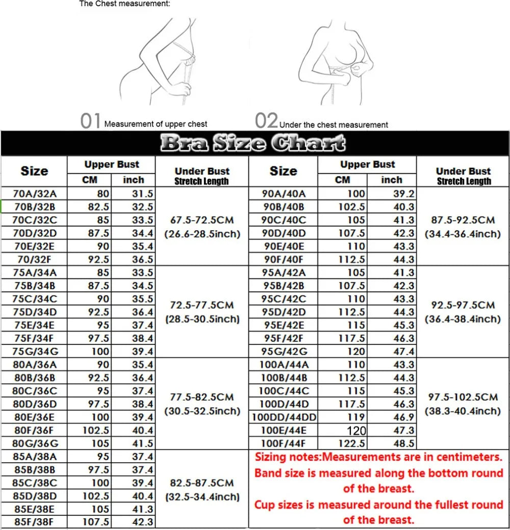 Fashion Bras For Womens Lingerie Lace Bra Underwire Plus Size Brassiere Sexy Underwear BH TopB C D DD E F Cup