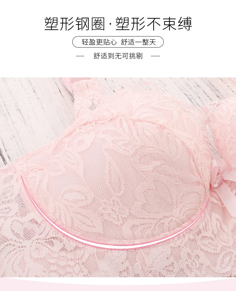 Sexy Lace Push Up Women Bra Underwear Thin Cup Underwire Bralette Plus Size 75-105 B C D Cup Ultra-thin Lace Sexy Bras