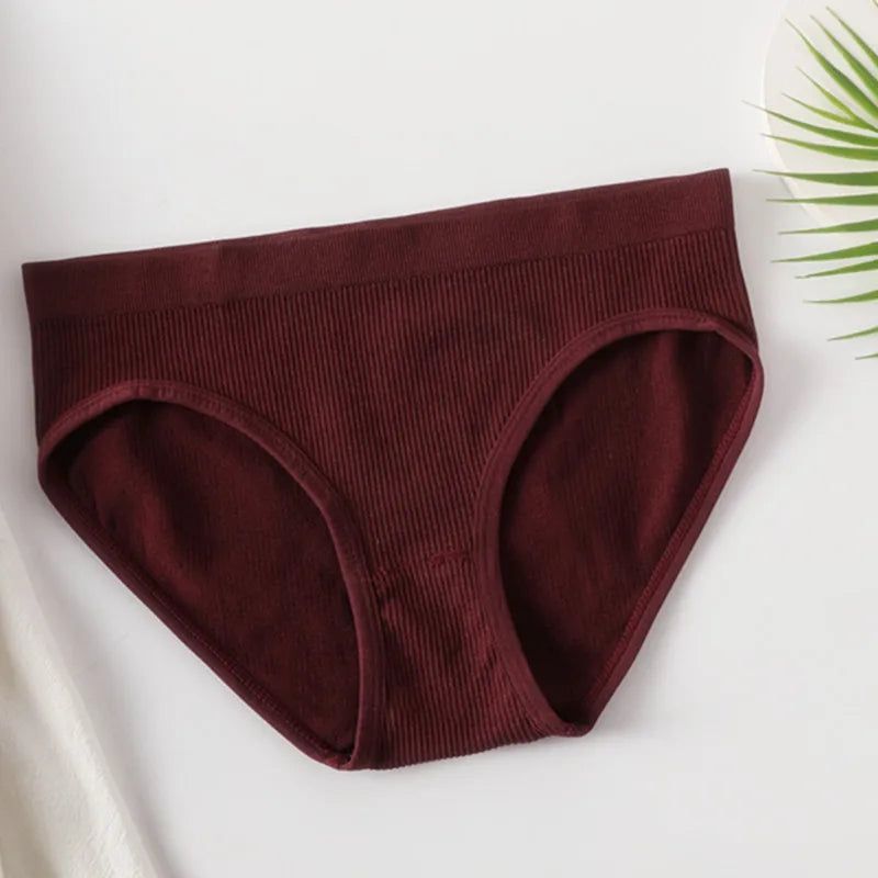 Seamless Panties Women Briefs Cotton Briefs Sexy Underwear Women's Underpants Girls Soft Lingerie Comfort Ladies Panty M-L