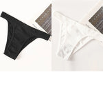 2PCS/Set Seamless Women Brazilian Panties Female Underpants High Leg Cut Underwear Sexy Lingerie Bikini Sports Briefs M-L