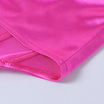 Women's Stain Bustier Tops Solid Color Bow Tie Strap Sleeveless Boned Corset Tops Summer Streetwear Tank Tops