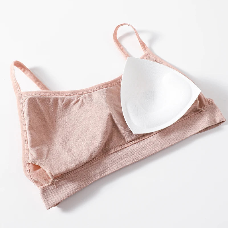 Women Seamless Bra And Panties Set Sexy High Waist Briefs Wire Free Bra Female Sexy Underwear Brazilian Panties Lingerie Set