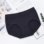 Plus Size Women Tummy Control Briefs Sexy Lingerie High Waist Underwear Female Soft Crotch Flexible Panties Comfort Intimates