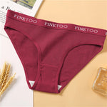 1Pc Cotton Women Panties Big Size M-2XL Briefs Sexy Brand Band Low Waist Underwear Ladies Fashion Panty Girls Intimates Lingerie