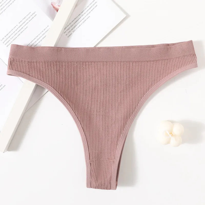 Seamless Briefs Women Panties Sexy Lingerie Shapewear Bottoms Female Underpants Pantys Low Rise Underwear M-L